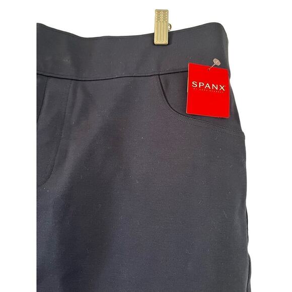 Spanx Ankle Ponte Leggings Port Navy Size 2X Pull On Pants. Worn one time - Picture 6 of 8